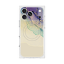 プレミアムスクエアケース with MagSafe［ Marble Purple ］
