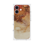 プレミアムスクエアケース with MagSafe［ Marble Brown ］