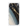 プレミアムスクエアケース with MagSafe［ Marble Black ］