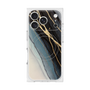 プレミアムスクエアケース with MagSafe［ Marble Black ］