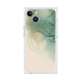 プレミアムスクエアケース with MagSafe［ Marble Green ］