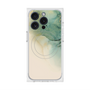 プレミアムスクエアケース with MagSafe［ Marble Green ］