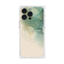 プレミアムスクエアケース with MagSafe［ Marble Green ］