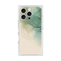 プレミアムスクエアケース with MagSafe［ Marble Green ］