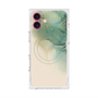プレミアムスクエアケース with MagSafe［ Marble Green ］
