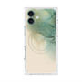プレミアムスクエアケース with MagSafe［ Marble Green ］