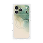プレミアムスクエアケース with MagSafe［ Marble Green ］