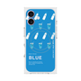 プレミアムスクエアケース with MagSafe［ BLUE-Ramune soda ］
