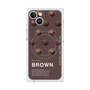 プレミアムスクエアケース with MagSafe［ BROWN-Chocolate ］
