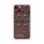プレミアムスクエアケース with MagSafe［ BROWN-Chocolate ］
