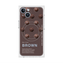 プレミアムスクエアケース with MagSafe［ BROWN-Chocolate ］