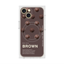 プレミアムスクエアケース with MagSafe［ BROWN-Chocolate ］