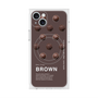 プレミアムスクエアケース with MagSafe［ BROWN-Chocolate ］
