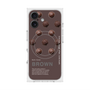 プレミアムスクエアケース with MagSafe［ BROWN-Chocolate ］