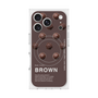 プレミアムスクエアケース with MagSafe［ BROWN-Chocolate ］