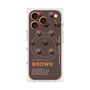 プレミアムスクエアケース with MagSafe［ BROWN-Chocolate ］