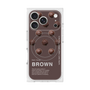 プレミアムスクエアケース with MagSafe［ BROWN-Chocolate ］