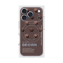プレミアムスクエアケース with MagSafe［ BROWN-Chocolate ］