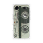 プレミアムスクエアケース with MagSafe［ RETORO CASSETTE TAPE - Skeleton Blue ］