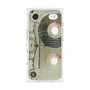 プレミアムスクエアケース with MagSafe［ RETORO CASSETTE TAPE - Skeleton Red ］