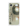 プレミアムスクエアケース with MagSafe［ RETORO CASSETTE TAPE - Skeleton Red ］