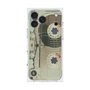 プレミアムスクエアケース with MagSafe［ RETORO CASSETTE TAPE - Skeleton Red ］