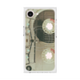 プレミアムスクエアケース with MagSafe［ RETORO CASSETTE TAPE - Skeleton Red ］