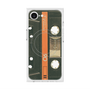 プレミアムスクエアケース with MagSafe［ RETORO CASSETTE TAPE - Opacity Black ］