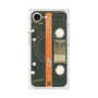 プレミアムスクエアケース with MagSafe［ RETORO CASSETTE TAPE - Opacity Black ］