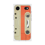 プレミアムスクエアケース with MagSafe［ RETORO CASSETTE TAPE - Opacity White ］