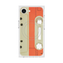プレミアムスクエアケース with MagSafe［ RETORO CASSETTE TAPE - Opacity White ］