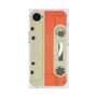 プレミアムスクエアケース with MagSafe［ RETORO CASSETTE TAPE - Opacity White ］