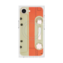 プレミアムスクエアケース with MagSafe［ RETORO CASSETTE TAPE - Opacity White ］