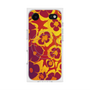 プレミアムスクエアケース with MagSafe［ y2k(Year2000) - Flower - Orange purple ］