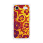 プレミアムスクエアケース with MagSafe［ y2k(Year2000) - Flower - Orange purple ］