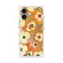 プレミアムスクエアケース with MagSafe［ y2k(Year2000) - Flower - Orange Pink ］
