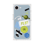 プレミアムスクエアケース with MagSafe［ Playful sticker - Dusty Blue ］