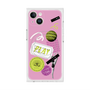 プレミアムスクエアケース with MagSafe［ Playful sticker - Dusty Pink ］