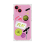 プレミアムスクエアケース with MagSafe［ Playful sticker - Dusty Pink ］