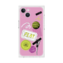 プレミアムスクエアケース with MagSafe［ Playful sticker - Dusty Pink ］