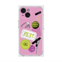 プレミアムスクエアケース with MagSafe［ Playful sticker - Dusty Pink ］