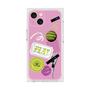 プレミアムスクエアケース with MagSafe［ Playful sticker - Dusty Pink ］