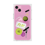 プレミアムスクエアケース with MagSafe［ Playful sticker - Dusty Pink ］