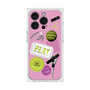 プレミアムスクエアケース with MagSafe［ Playful sticker - Dusty Pink ］