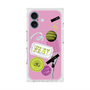 プレミアムスクエアケース with MagSafe［ Playful sticker - Dusty Pink ］