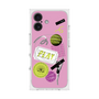 プレミアムスクエアケース with MagSafe［ Playful sticker - Dusty Pink ］
