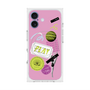 プレミアムスクエアケース with MagSafe［ Playful sticker - Dusty Pink ］