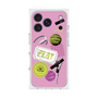 プレミアムスクエアケース with MagSafe［ Playful sticker - Dusty Pink ］