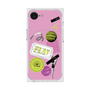 プレミアムスクエアケース with MagSafe［ Playful sticker - Dusty Pink ］