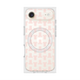 プレミアムスクエアケース with MagSafe［ LANVIN en Bleu - Monogram - Pink ］